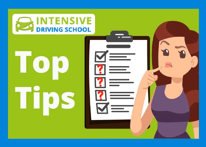 top tips on passing your theory test