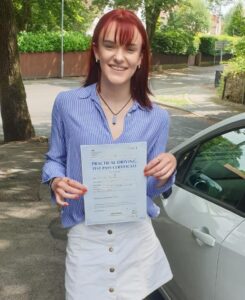 intensive driving course pass